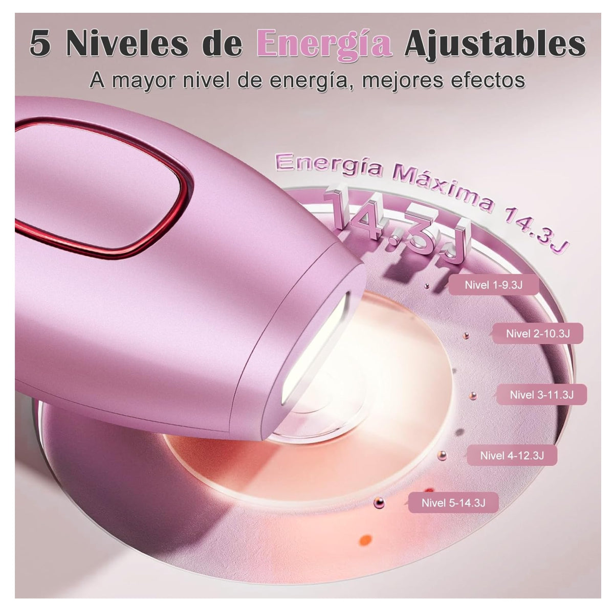 Depiladora IPL Laser eléctrica