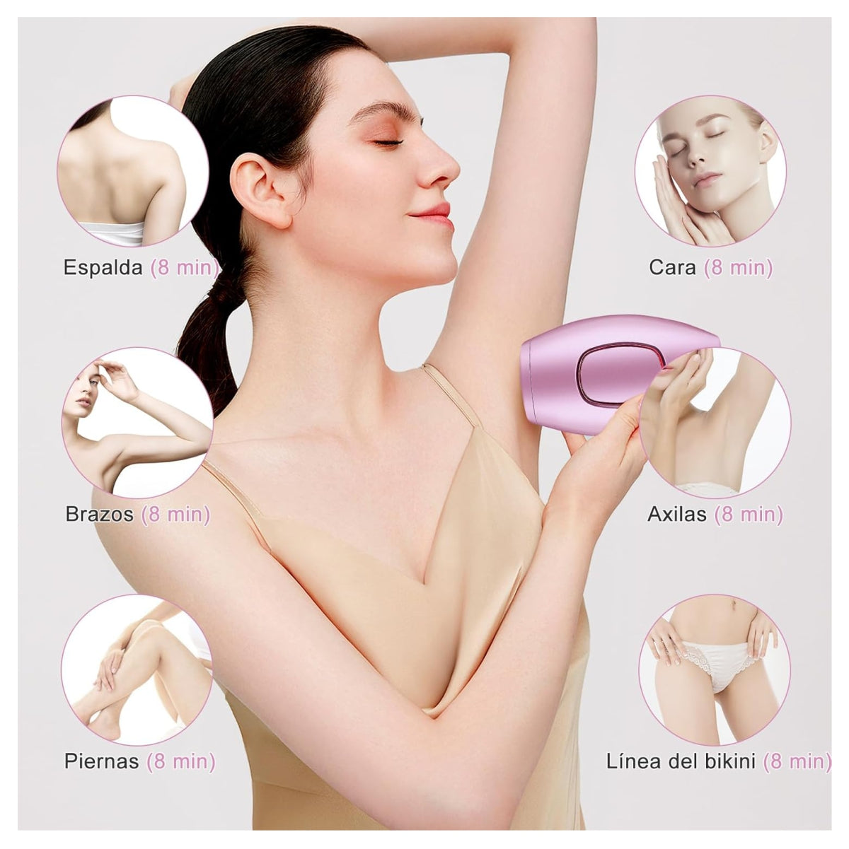 Depiladora IPL Laser eléctrica