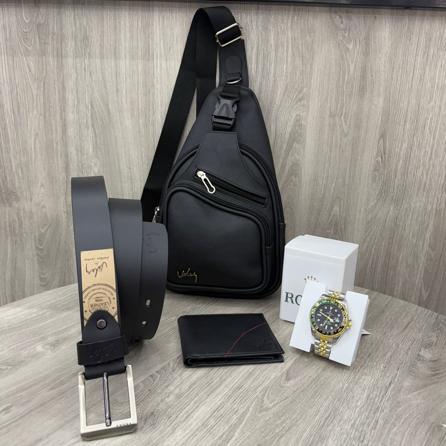 TRÍO VÉLEZ FULL+RELOJ – Presencia, Carácter y Elegancia en un Solo Combo