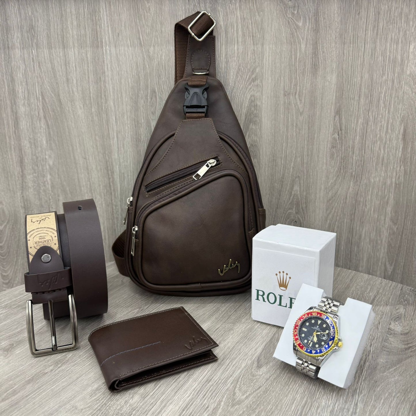 TRÍO VÉLEZ FULL+RELOJ – Presencia, Carácter y Elegancia en un Solo Combo