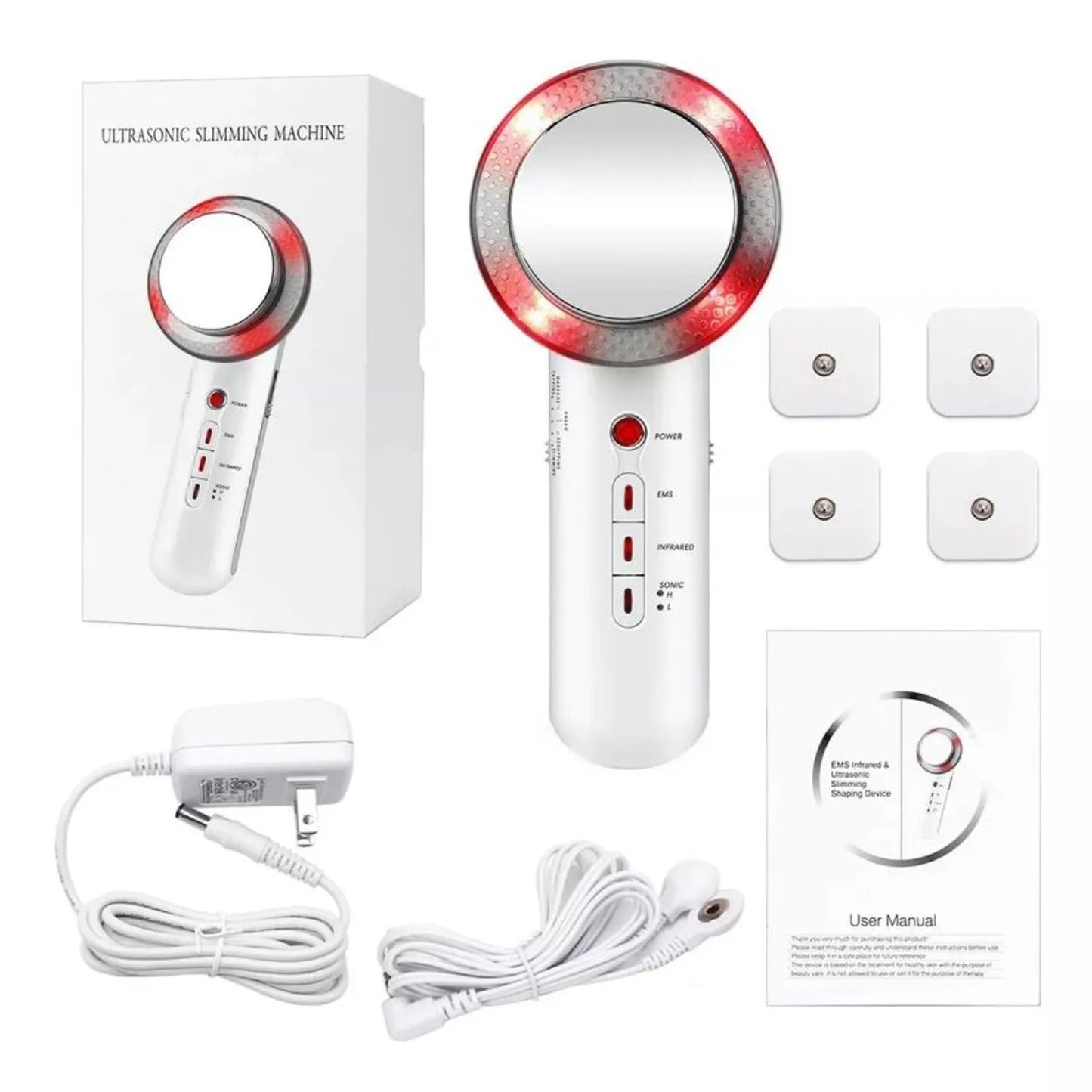 Ultrasonido Infrarrojo Skincare 3 En 1