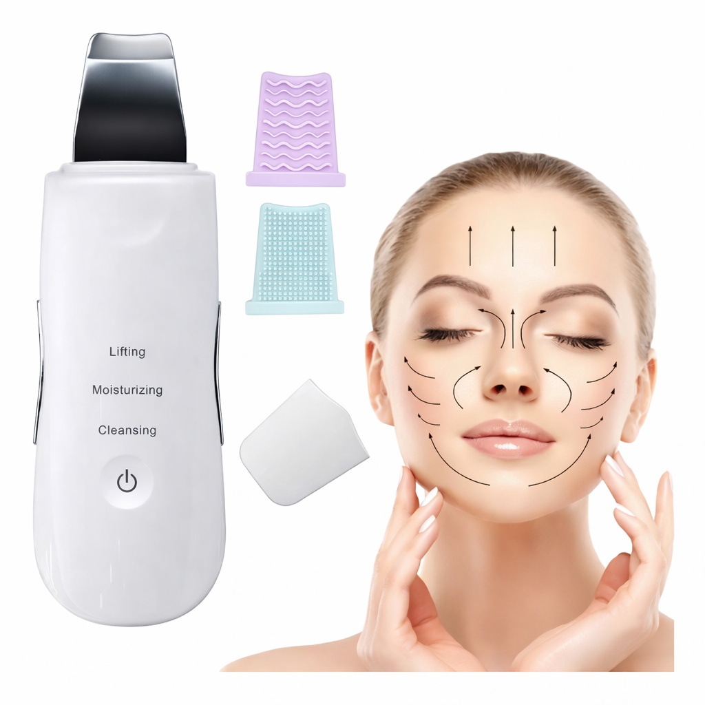 Paleta Ultrasónica Limpiadora Exfoliante Facial
